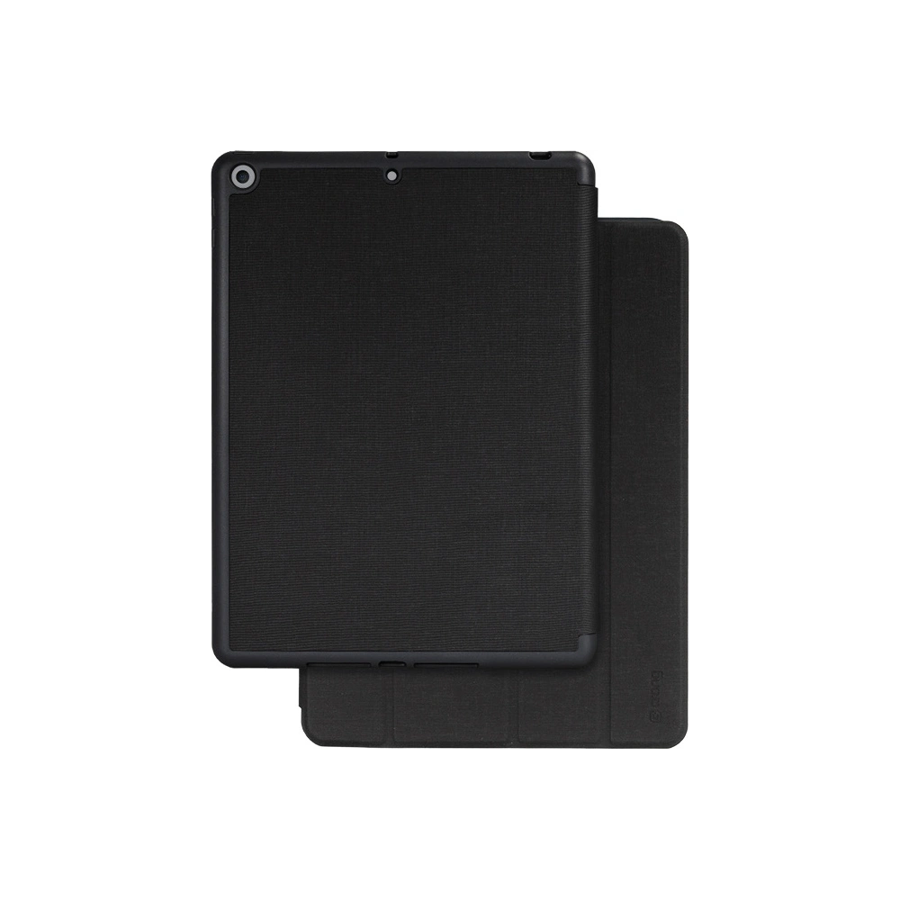 Hurtownia GSM - Etui Crong FlexFolio Apple iPad 10.2 2019/2020/2021 (7., 8. și 9. generație) suport pentru creion (negru) - CRG431 - {ean13} - Hurt