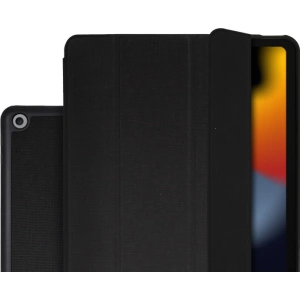 Hurtownia GSM - Etui Crong FlexFolio Apple iPad 10.2 2019/2020/2021 (7., 8. și 9. generație) suport pentru creion (negru) - CRG431 - {ean13} - Hurt