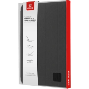 Wholesale Crong FlexFolio Apple iPad 10.2 2019/2020/2021 (7, 8, 9 gen) Pencil holder (black) - CRG431 - {ean13} - Hurt