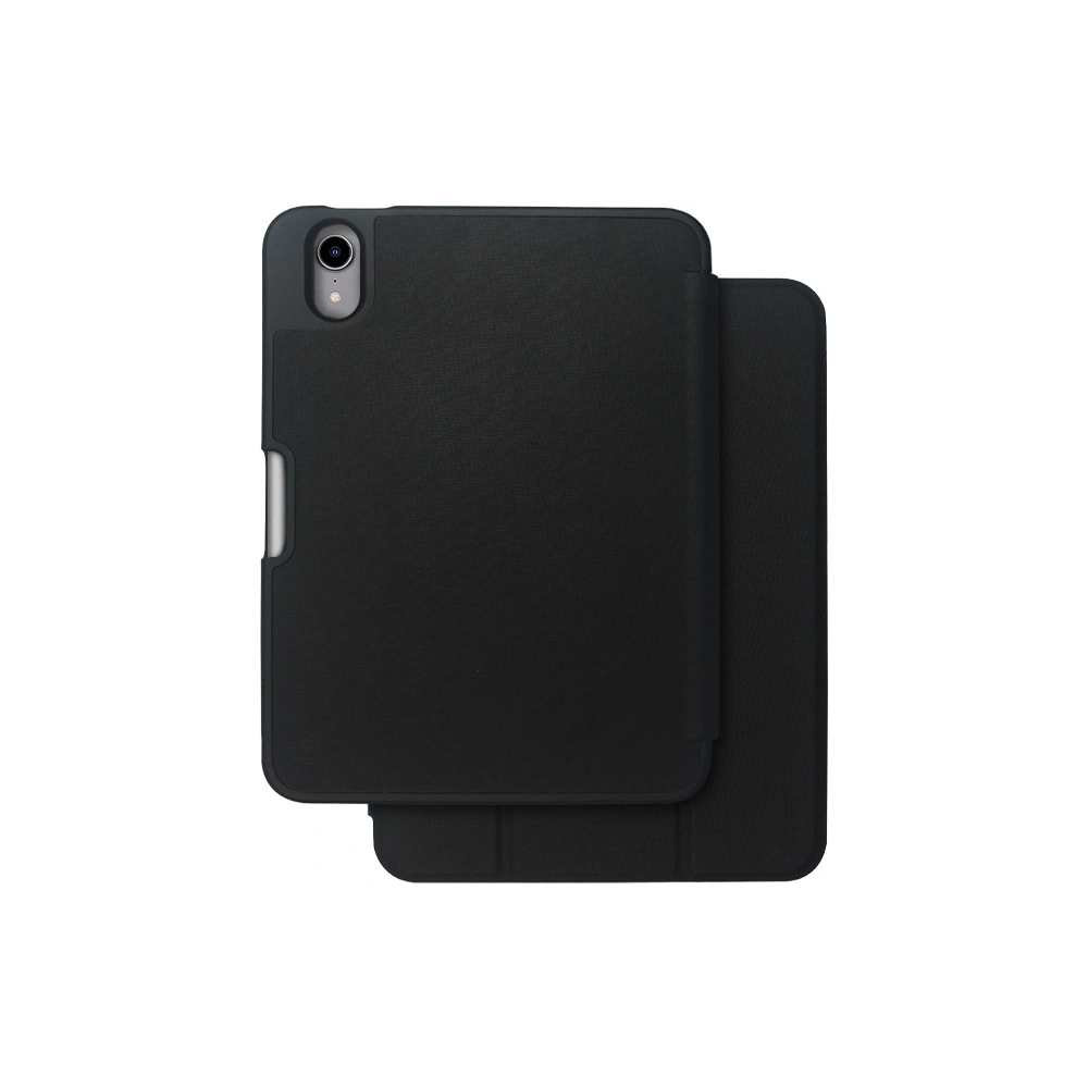 Hurtownia GSM - Etui Crong FlexFolio Apple iPad mini 2021 (6. generációs) / iPad mini 8.3" 2024 7gen Ceruza tartó (fekete) - CRG432 - {ean13} - Hurt
