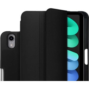 Hurtownia GSM - Case Crong FlexFolio Apple iPad mini 2021 (6. Generation) / iPad mini 8.3" 2024 7gen / iPad mini 8.3" 2024 7gen Pencil-Halter (schwarz) - CRG432 - {ean13} - Hurt