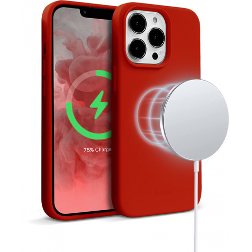 Crong Distributor - 5904310700580 - CRG434 - Crong Color Cover Magnetic MagSafe Apple iPhone 13 Pro (red) - B2B homescreen