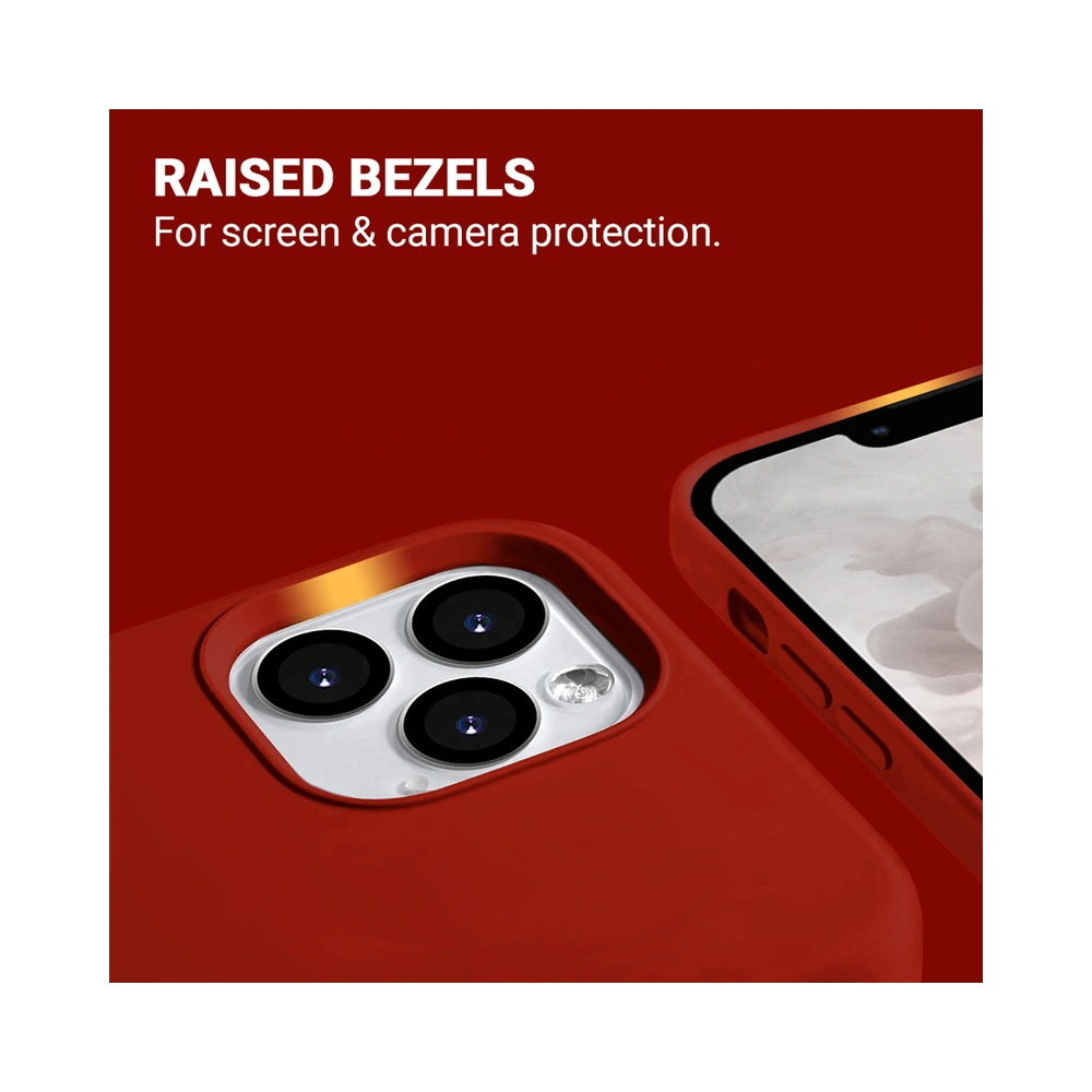 Wholesale Crong Color Cover Magnetic MagSafe Apple iPhone 13 Pro (red) - CRG434 - {ean13} - Hurt