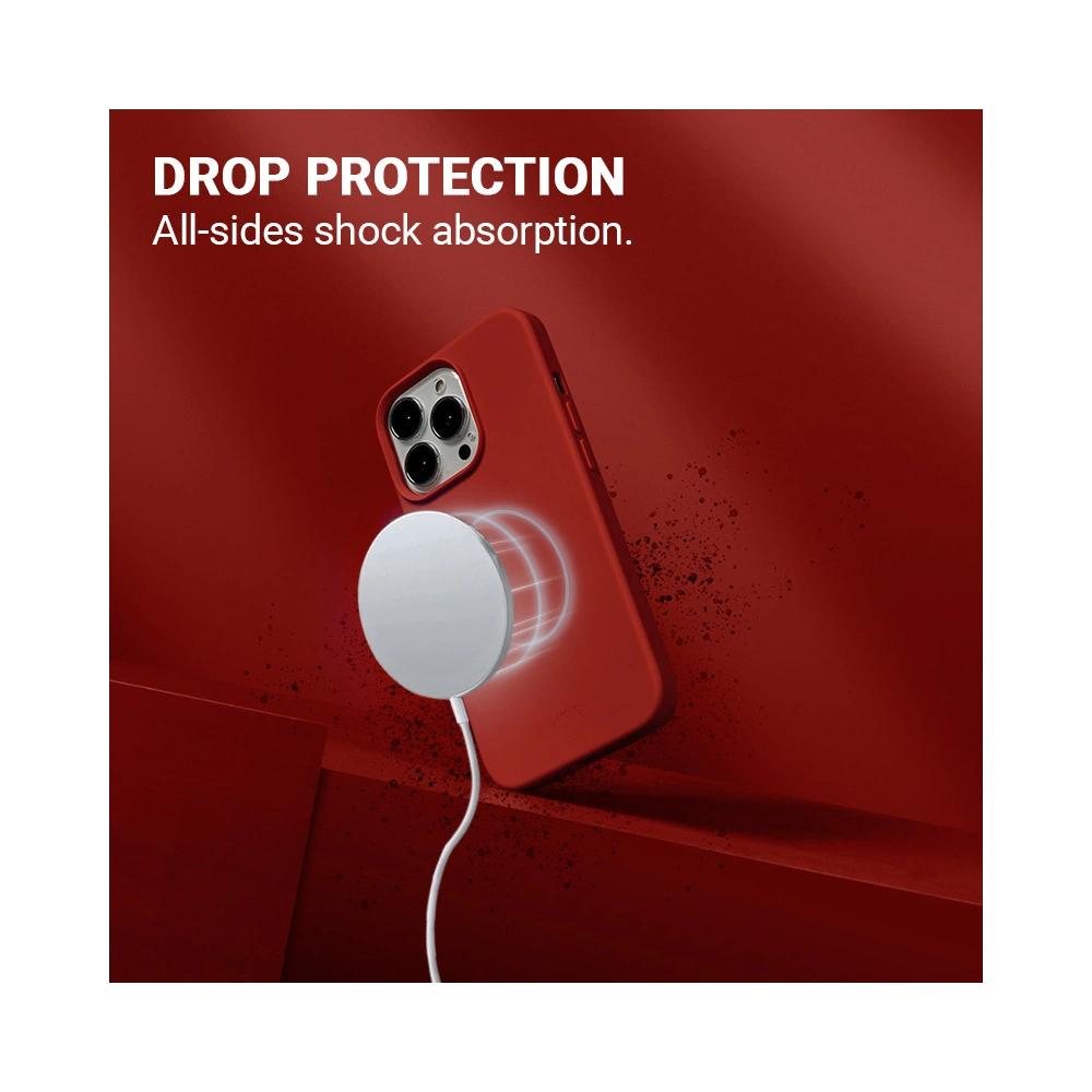 Wholesale Crong Color Cover Magnetic MagSafe Apple iPhone 13 Pro (red) - CRG434 - {ean13} - Hurt