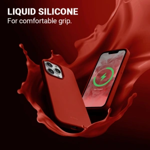 Wholesale Crong Color Cover Magnetic MagSafe Apple iPhone 13 Pro (red) - CRG434 - {ean13} - Hurt