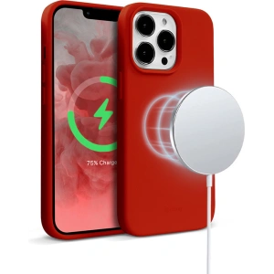Hurtownia GSM - Etui Crong Color Cover Magnetic MagSafe Apple iPhone 13 Pro Max (roșu) - CRG435 - {ean13} - Hurt