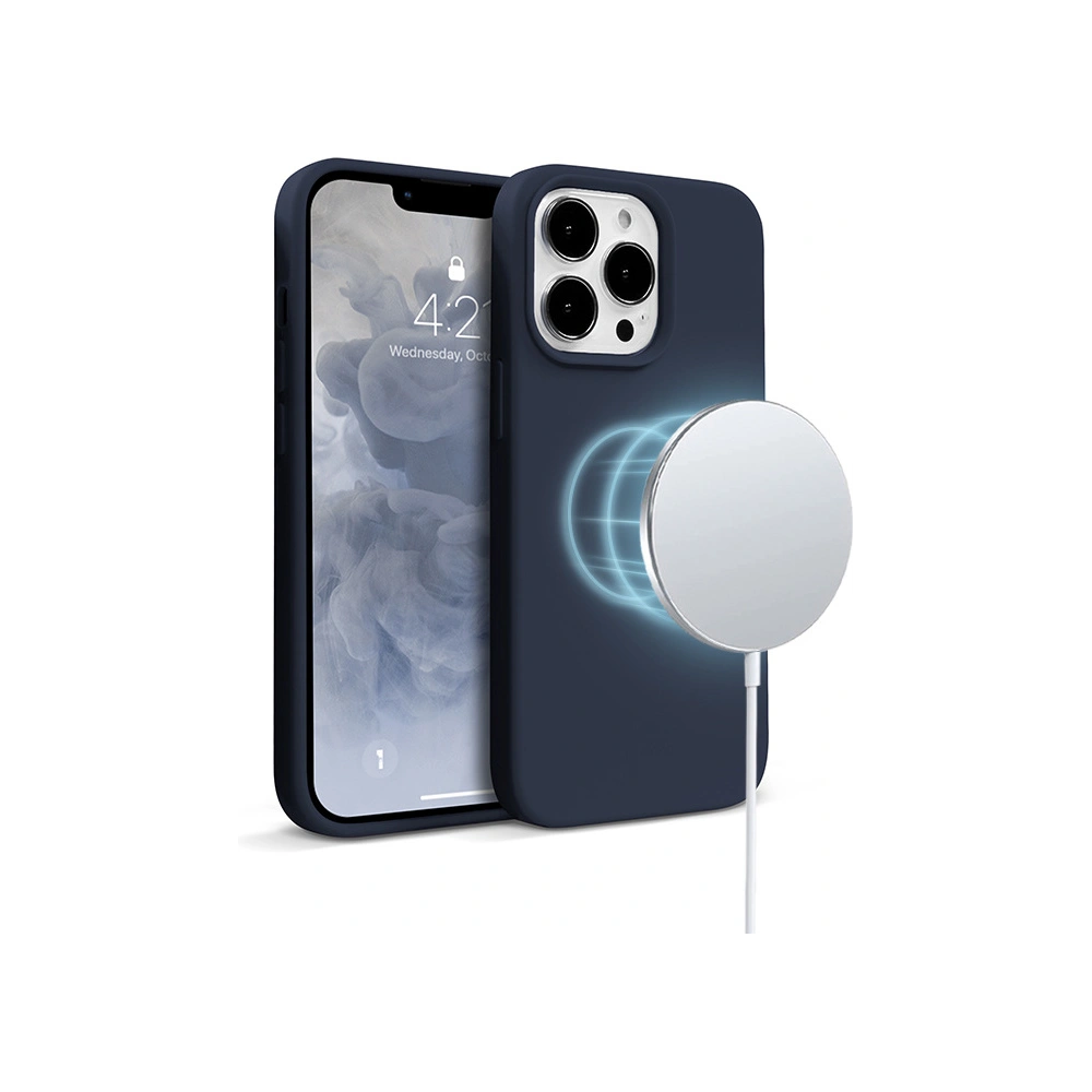 Hurtownia GSM - Etui Crong Színes borító Magnetic MagSafe Apple iPhone 13 Pro (sötétkék) - CRG436 - {ean13} - Hurt