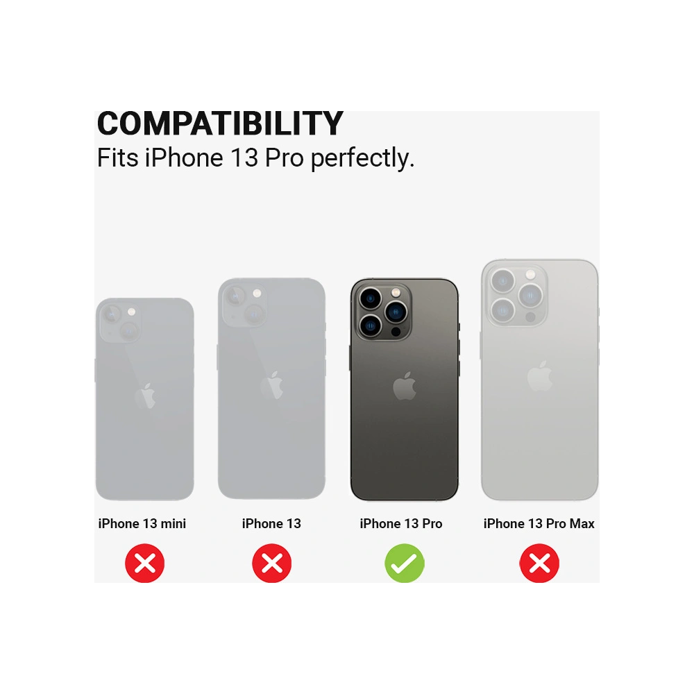 Hurtownia GSM - Etui Crong Színes borító Magnetic MagSafe Apple iPhone 13 Pro (sötétkék) - CRG436 - {ean13} - Hurt