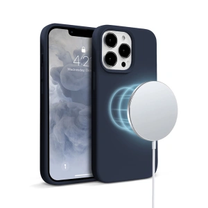 Hurtownia GSM - Case Crong Color Cover Magnetic MagSafe Apple iPhone 13 Pro Max (navyblau) - CRG437 - {ean13} - Hurt