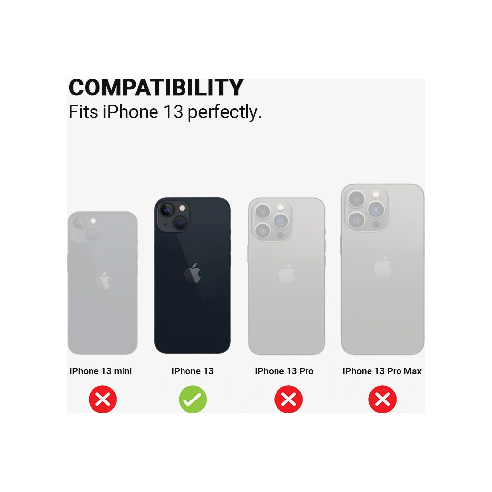 Wholesale Crong Color Cover Magnetic MagSafe Apple iPhone 13 (navy blue) - CRG438 - {ean13} - Hurt