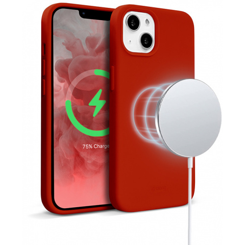 Crong Distributor - 5904310700443 - CRG439 - Crong Color Cover Magnetic MagSafe Apple iPhone 13 mini (red) - B2B homescreen