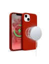 Etui Crong Color Cover Magnetic MagSafe Apple iPhone 13 mini (czerwony)
