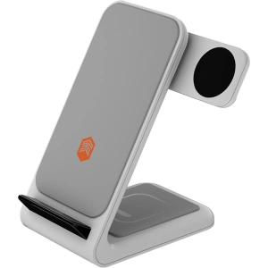 Hurtownia GSM - Vezeték nélküli töltő STM ChargeTree Swing 3w1 az Apple iPhone, AirPods és Watch számára (fehér) - STM31 - {ean13} - Hurt