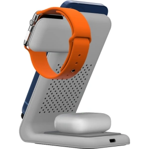 Hurtownia GSM - Vezeték nélküli töltő STM ChargeTree Swing 3w1 az Apple iPhone, AirPods és Watch számára (fehér) - STM31 - {ean13} - Hurt