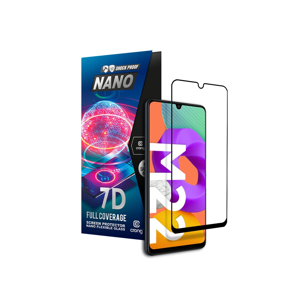 Hurtownia GSM - Hârtie de sticlă hibridă Crong 7D Nano Flexible Glass Samsung Galaxy M22 - CRG441 - {ean13} - Hurt