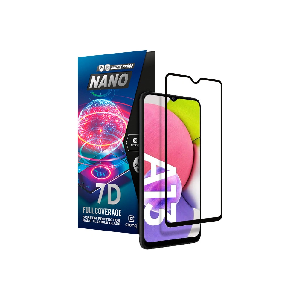 Hurtownia GSM - Hybriertes Glas Crong 7D Nano Flexibles Glas Samsung Galaxy A13 5G - CRG442 - {ean13} - Hurt