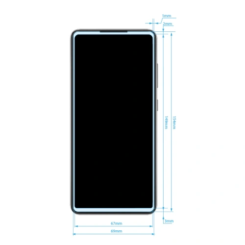 Szkło hybrydowe Crong 7D Nano Flexible Glass Samsung Galaxy A53 5G