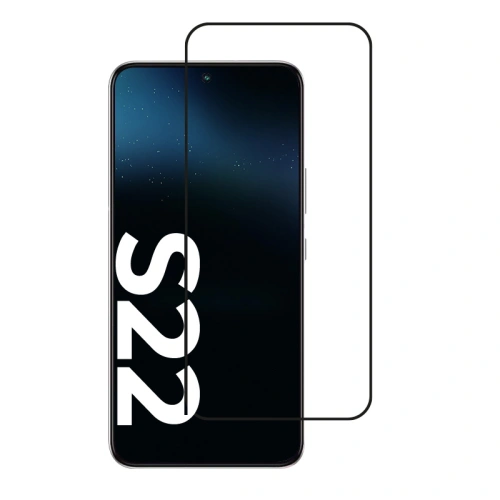 Szkło hybrydowe Crong 7D Nano Flexible Glass Samsung Galaxy S22