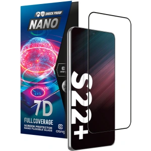Hurtownia GSM - Sticlă hibridă Crong 7D Nano Flexible Glass Samsung Galaxy S22+ Plus - CRG445 - {ean13} - Hurt