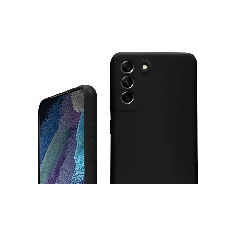 Hurtownia GSM - Etui Crong Color Cover Samsung Galaxy S21 FE (fekete) - CRG446 - {ean13} - Hurt