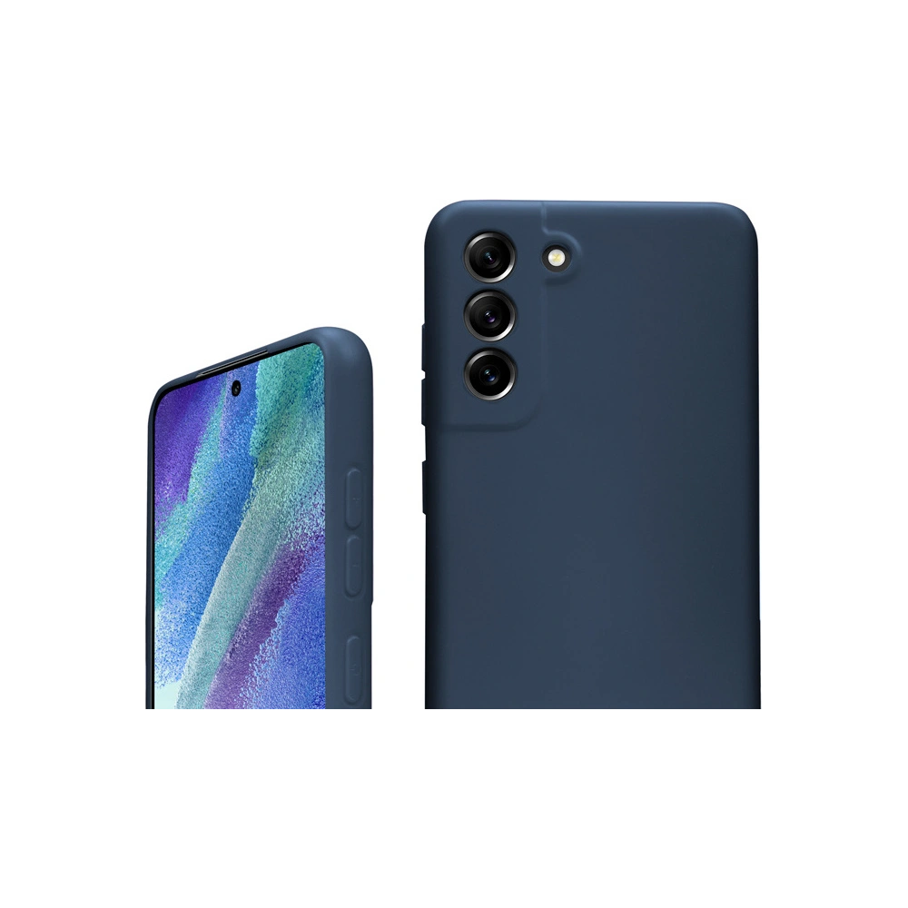 Hurtownia GSM - Etui Crong Színes Borító Samsung Galaxy S21 FE (sötétkék) - CRG447 - {ean13} - Hurt