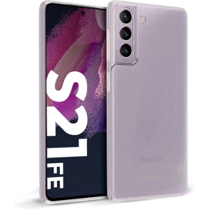 Hurtownia GSM - Etui Crong Crystal Slim Cover Samsung Galaxy S21 FE (průhledný) - CRG448 - {ean13} - Hurt