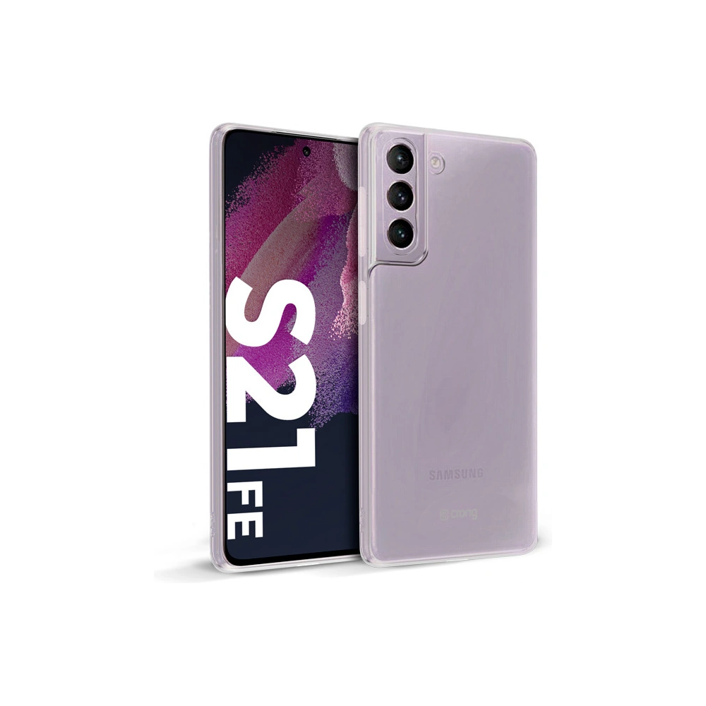 Hurtownia GSM - Case Crong Crystal Slim Cover Samsung Galaxy S21 FE (transparent) - CRG448 - {ean13} - Hurt