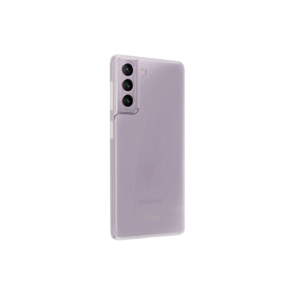 Hurtownia GSM - Etui Crong Crystal Slim Cover Samsung Galaxy S21 FE (průhledný) - CRG448 - {ean13} - Hurt