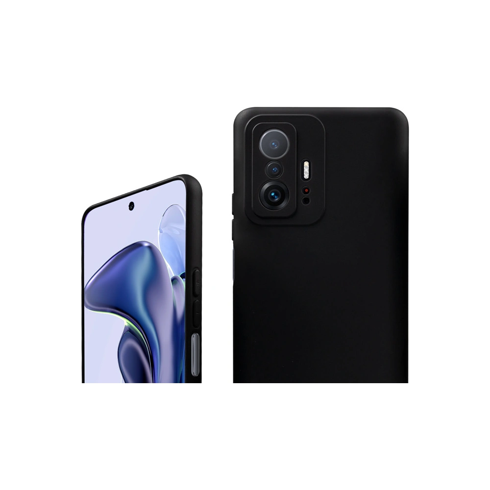 Hurtownia GSM - Etui Crong Color Cover Xiaomi 11T 5G (negru) - CRG449 - {ean13} - Hurt