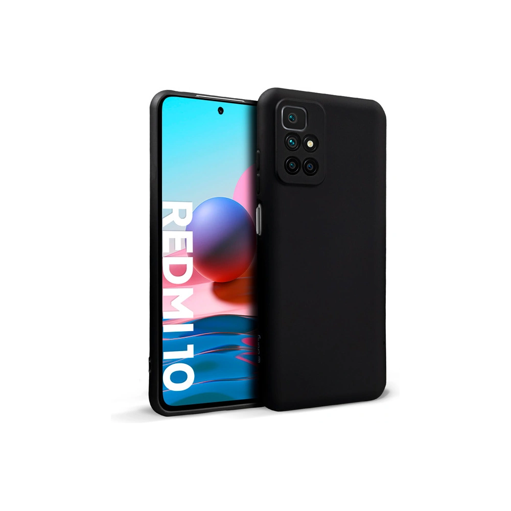 Hurtownia GSM - Etui Crong Színes Tok Xiaomi Redmi 10 (fekete) - CRG450 - {ean13} - Hurt