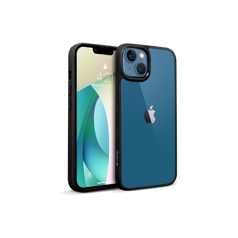 Hurtownia GSM - Etui Crong Clear Cover Apple iPhone 13 mini (fekete) - CRG451 - {ean13} - Hurt