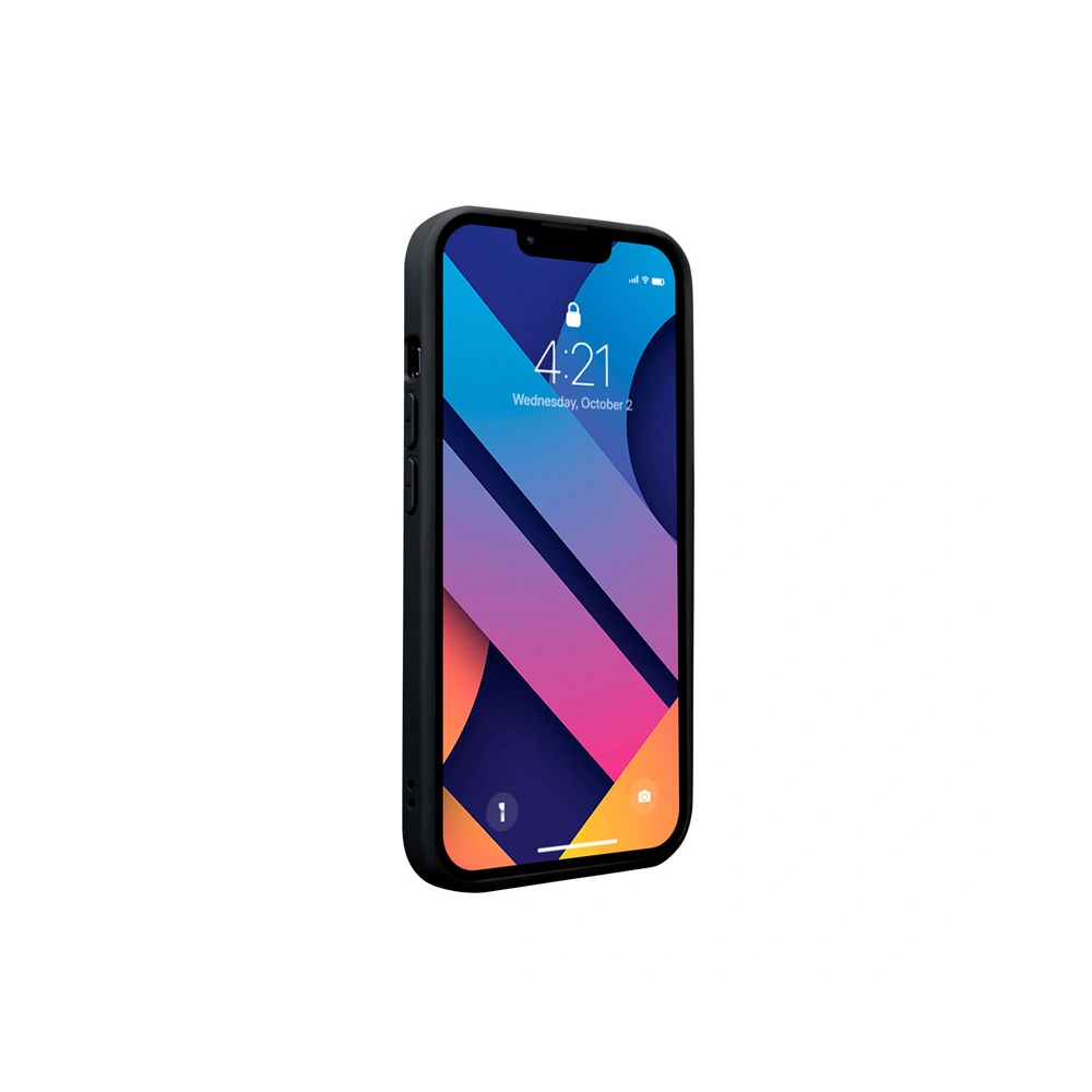 Hurtownia GSM - Etui Crong Clear Cover Apple iPhone 13 Pro Max (negru) - CRG454 - {ean13} - Hurt
