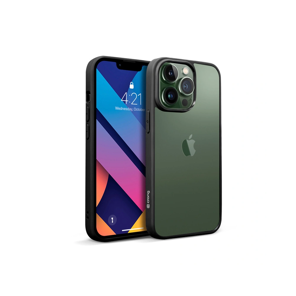 Hurtownia GSM - Case Crong Clear Cover Apple iPhone 13 Pro Max (schwarz) - CRG454 - {ean13} - Hurt