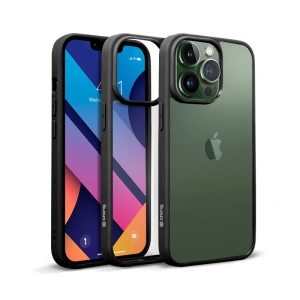 Hurtownia GSM - Etui Crong Clear Cover Apple iPhone 13 Pro Max (negru) - CRG454 - {ean13} - Hurt