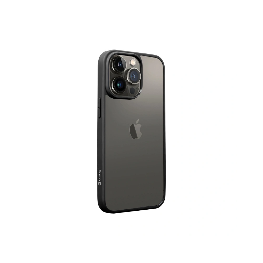 Hurtownia GSM - Etui Crong Clear Cover Apple iPhone 13 Pro Max (negru) - CRG454 - {ean13} - Hurt