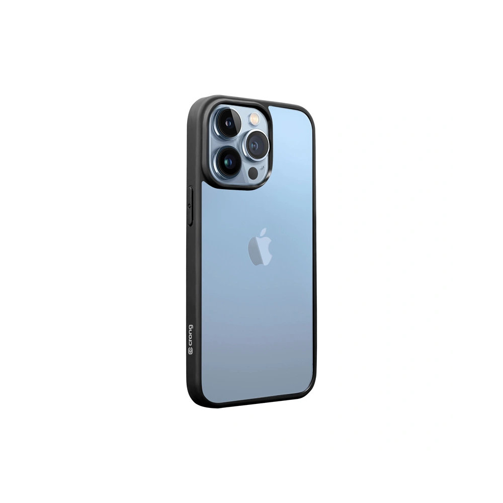 Hurtownia GSM - Etui Crong Clear Cover Apple iPhone 13 Pro Max (negru) - CRG454 - {ean13} - Hurt