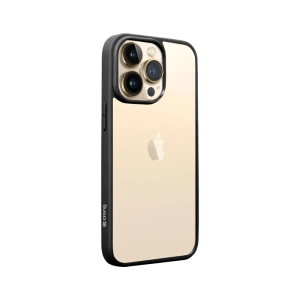 Hurtownia GSM - Etui Crong Clear Cover Apple iPhone 13 Pro Max (negru) - CRG454 - {ean13} - Hurt