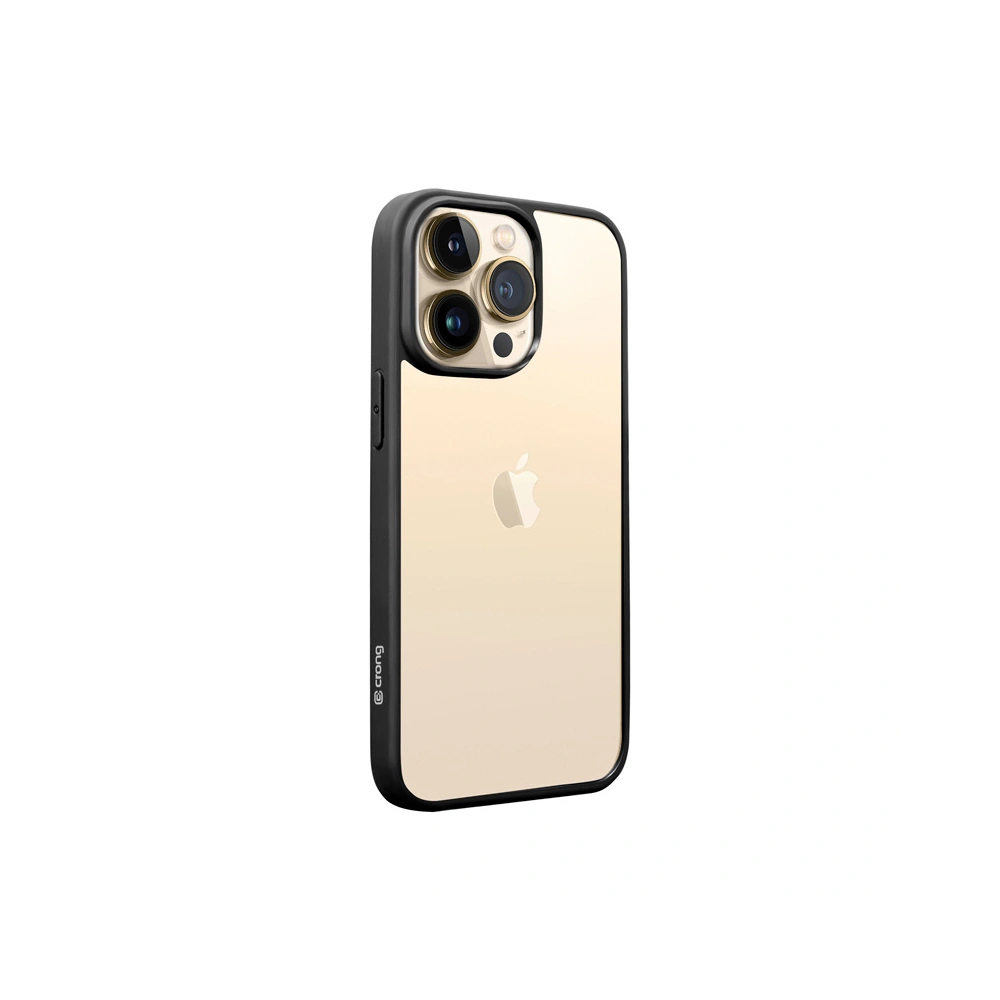 Hurtownia GSM - Etui Crong Clear Cover Apple iPhone 13 Pro Max (negru) - CRG454 - {ean13} - Hurt