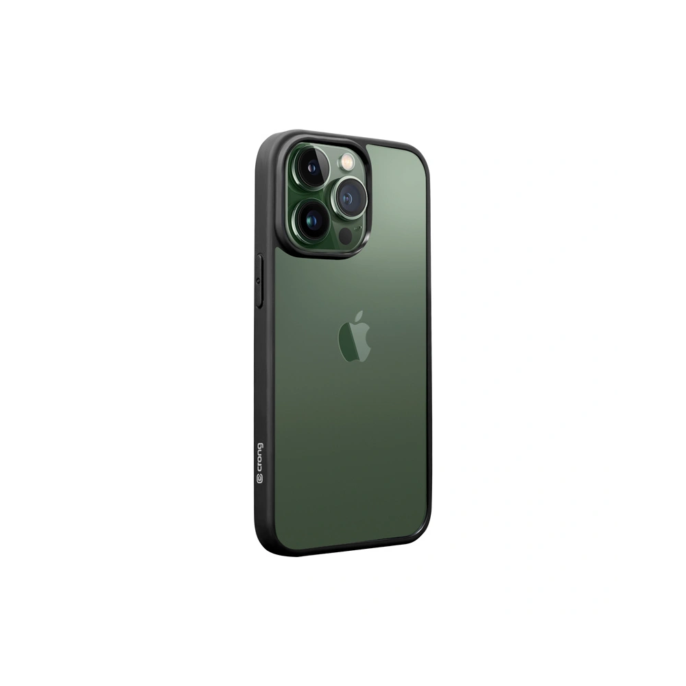 Hurtownia GSM - Etui Crong Clear Cover Apple iPhone 13 Pro Max (negru) - CRG454 - {ean13} - Hurt