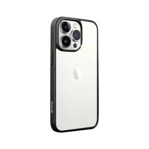 Hurtownia GSM - Etui Crong Clear Cover Apple iPhone 13 Pro Max (negru) - CRG454 - {ean13} - Hurt