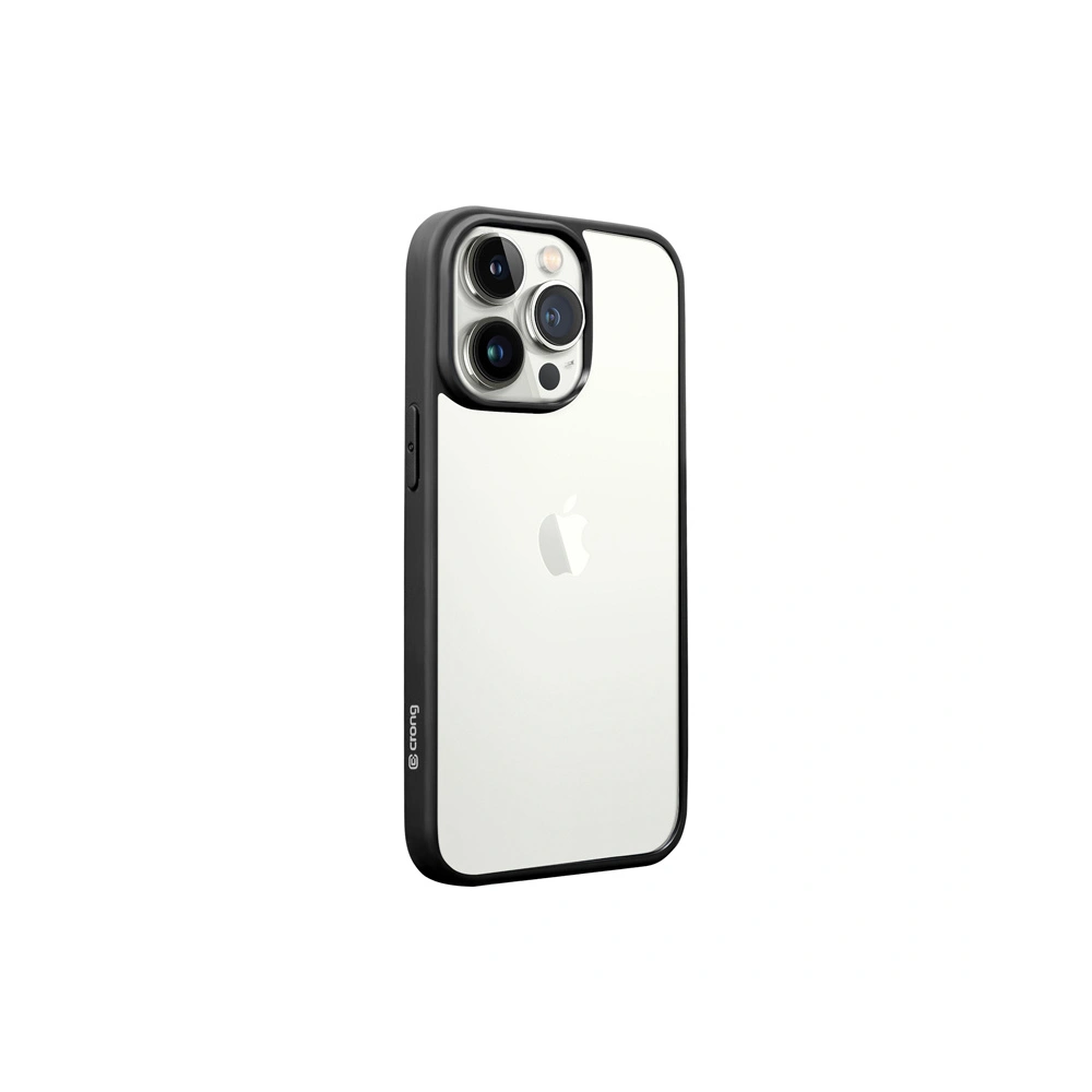 Hurtownia GSM - Etui Crong Clear Cover Apple iPhone 13 Pro Max (negru) - CRG454 - {ean13} - Hurt