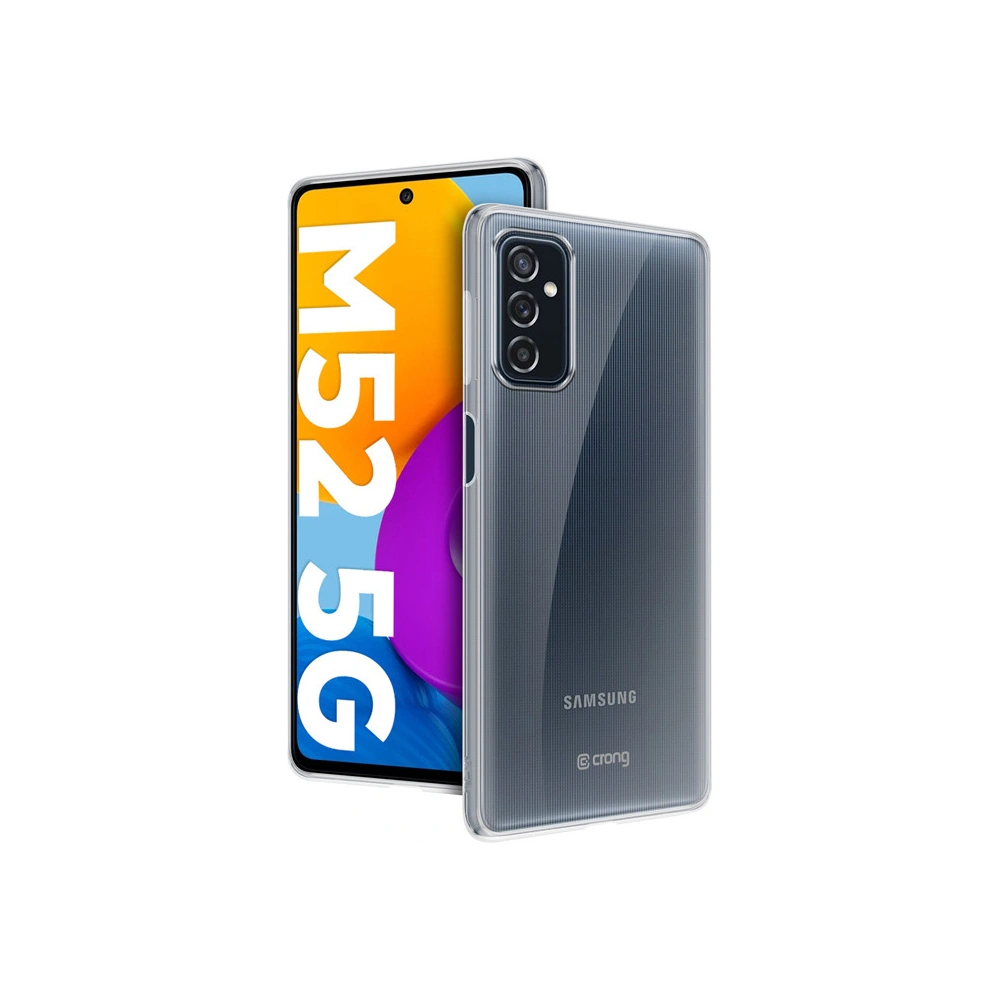 Hurtownia GSM - Etui Crong Crystal Slim Cover Samsung Galaxy M52 5G (átlátszó) - CRG455 - {ean13} - Hurt