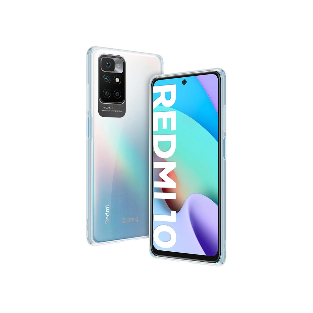 Hurtownia GSM - Etui Crong Crystal Slim Cover Xiaomi Redmi 10 (transparent) - CRG456 - {ean13} - Hurt