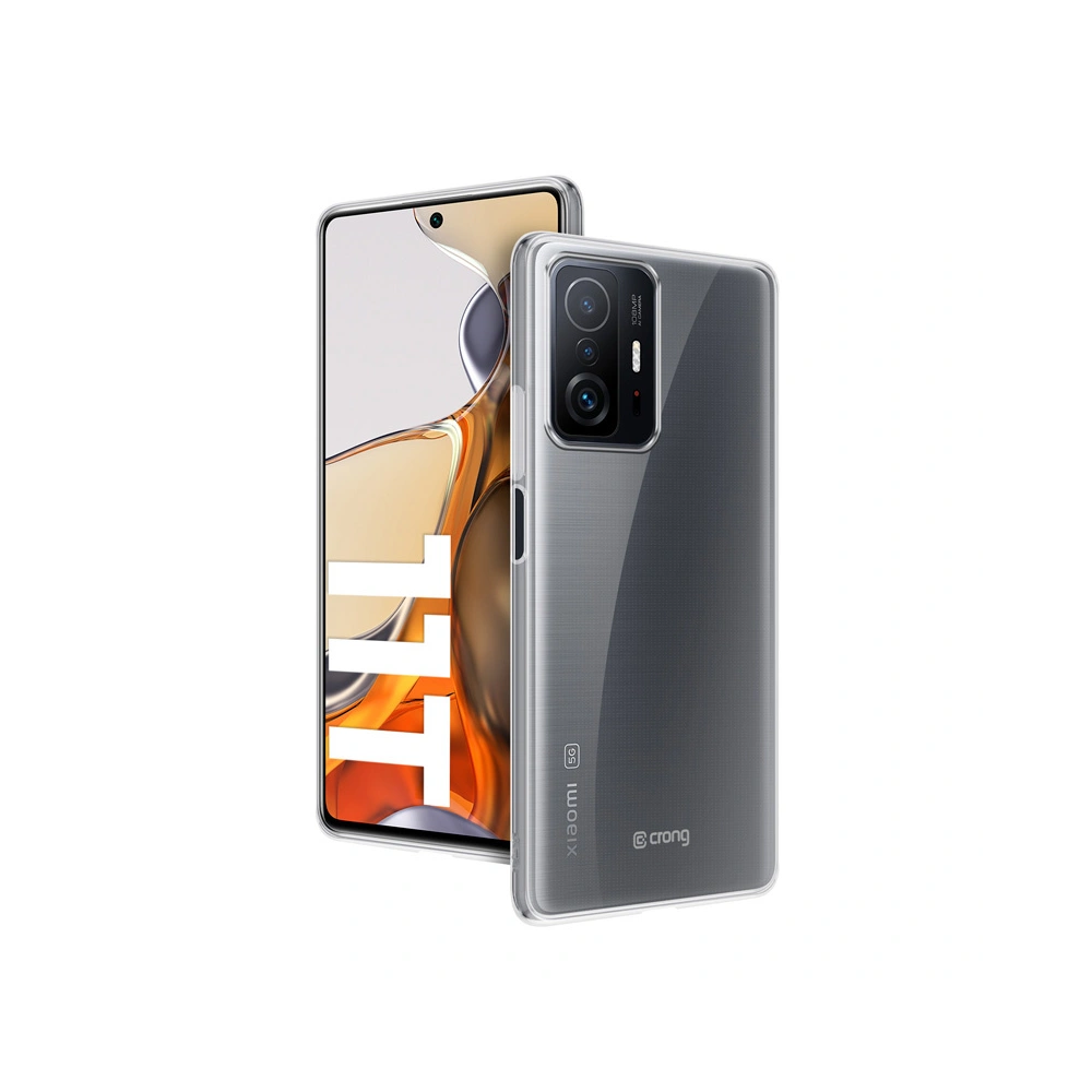Hurtownia GSM - Etui Crong Crystal Slim Cover Xiaomi 11T 5G (průhledný) - CRG457 - {ean13} - Hurt