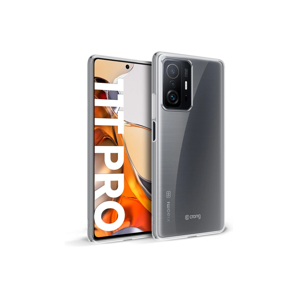 Hurtownia GSM - Etui Crong Crystal Slim Cover Xiaomi 11T Pro (průhledný) - CRG458 - {ean13} - Hurt