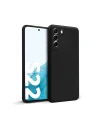 Etui Crong színes hátlap Samsung Galaxy S22 (fekete)