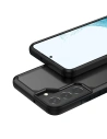 Hurtownia GSM - Etui Crong Hybrid Clear Cover Samsung Galaxy S22+ Plus (negru) - CRG468 - {ean13} - Hurt