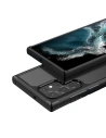 Hurtownia GSM - Etui Crong Hybrid Clear Cover Samsung Galaxy S22 Ultra (černý) - CRG469 - {ean13} - Hurt