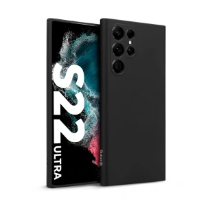 Hurtownia GSM - Etui Crong Color Cover Samsung Galaxy S22 Ultra (černý) - CRG470 - {ean13} - Hurt