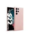 Etui Crong Color Cover Samsung Galaxy S22 Ultra (roz)